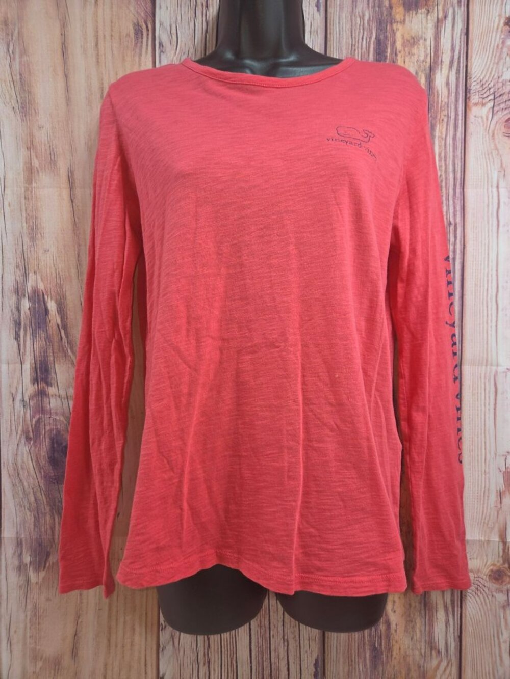 Vineyard Vines Womens Whale Long Sleeve Graphic T-Shirt XS
